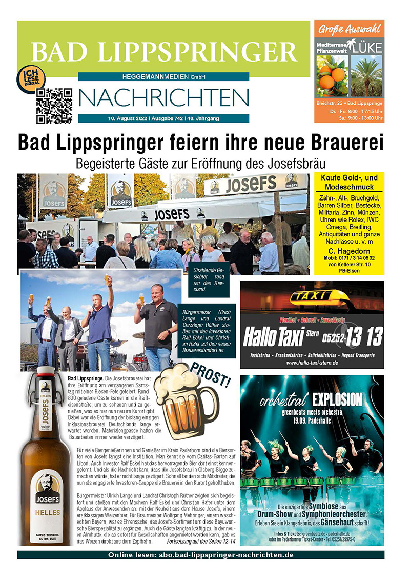 Bad Lippspringer Nachrichten Ausgabe 742