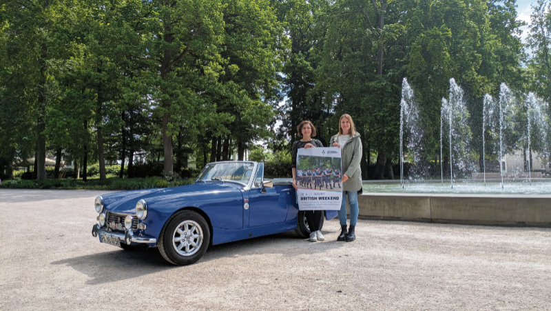 Oldtimer für das British Weekend