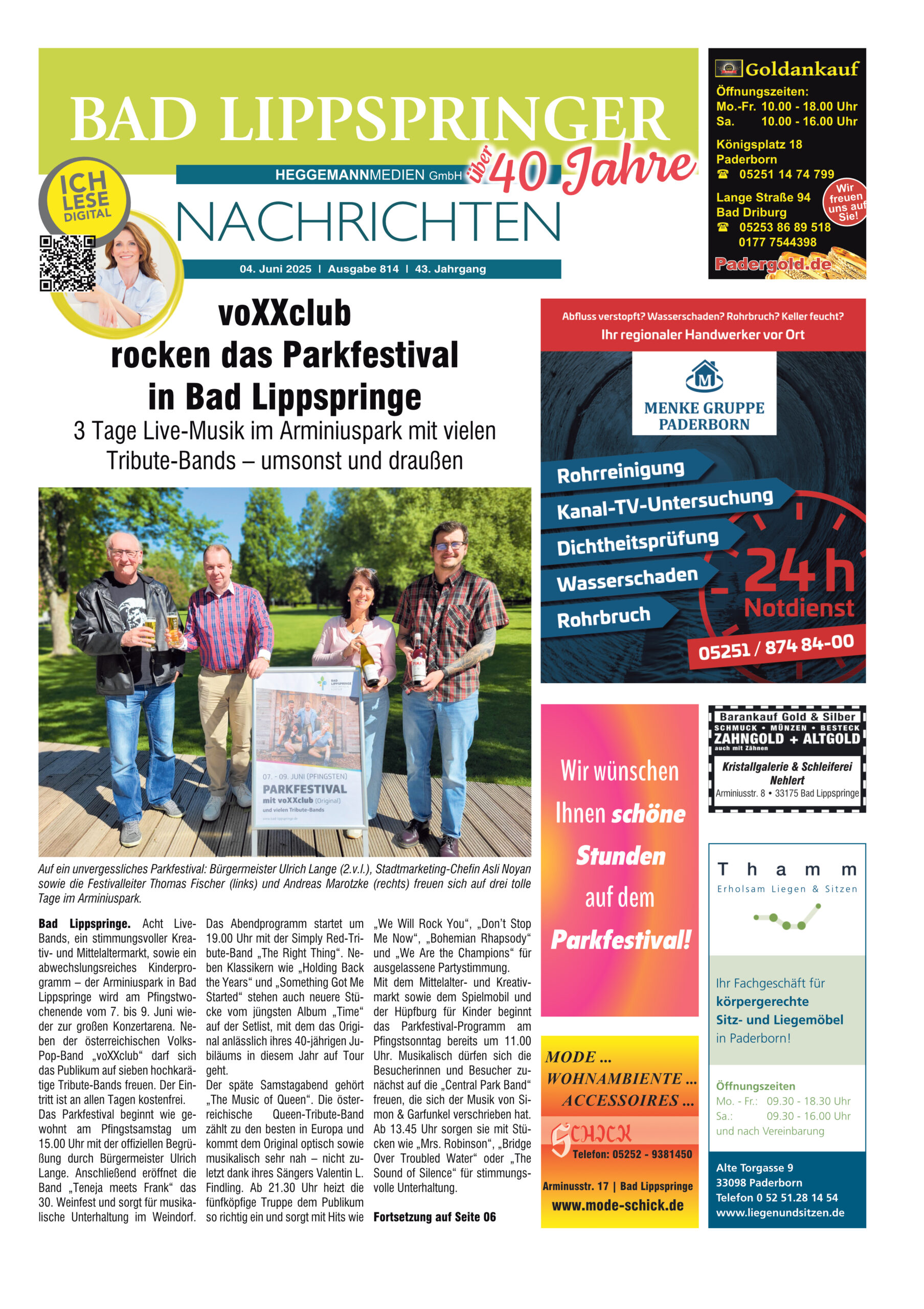 Bad Lippspringer Nachrichten Ausgabe 814