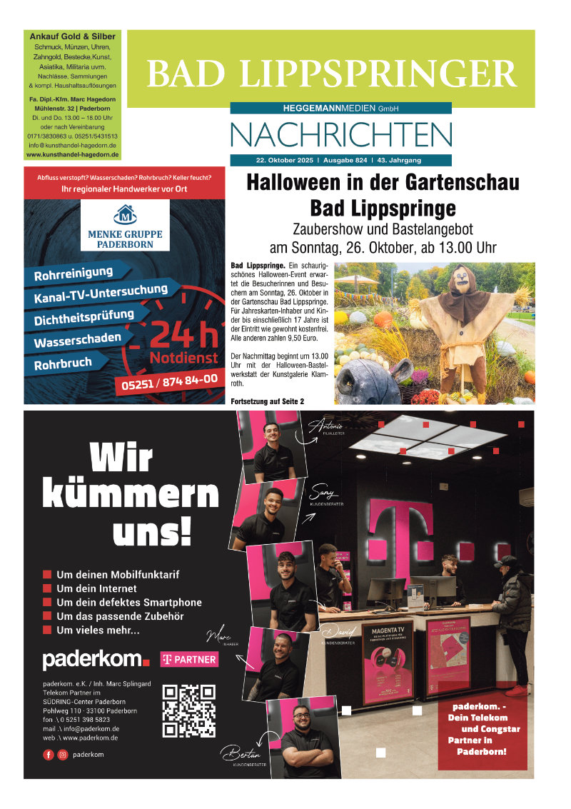 BLN 824 vom 22.10.2025