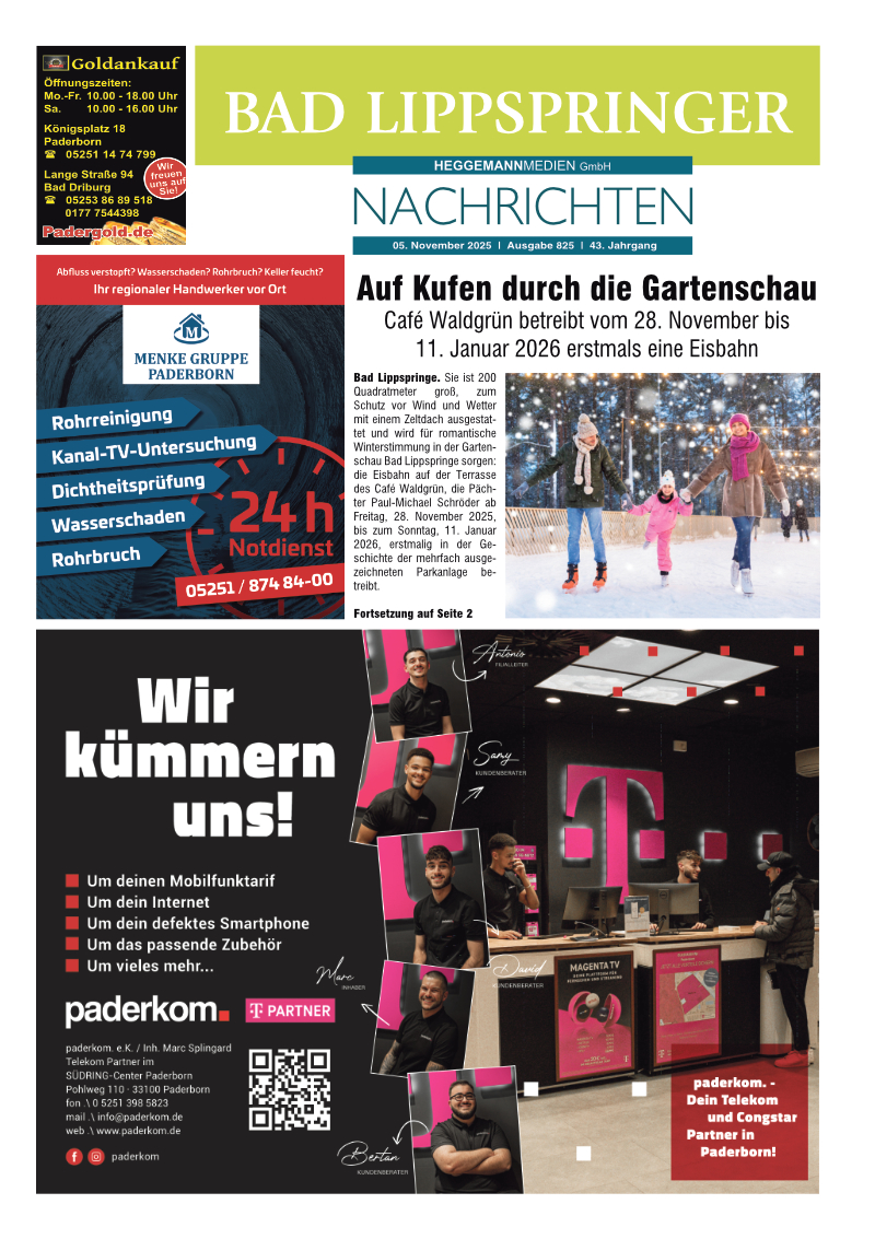 Bad Lippspringer Nachrichten Ausgabe 825