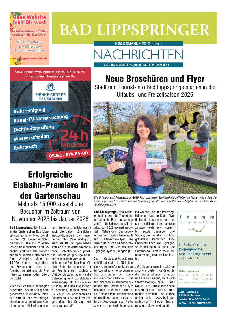 Bad Lippspringer Nachrichten Ausgabe 830