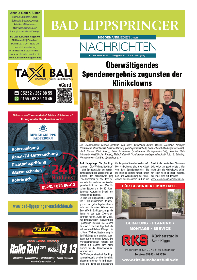Bad Lippspringer Nachrichten Ausgabe 831