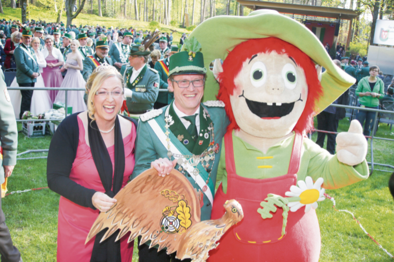Zweiter<br />
„Tag der Schützen“ zum Gartenschau-Geburtstag